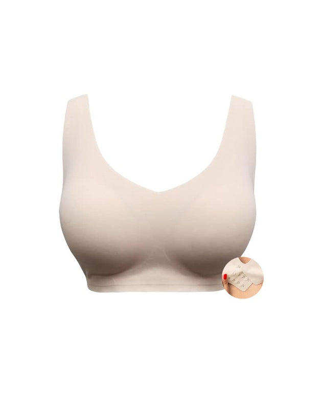 Sendyou SY16 Seamless Mastectomy Bra for Women Breast Prosthesis with Pockets 34-42ABCD Skin