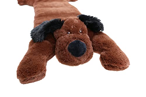 Huggaroo Weighted Lap Pad Puppy - Sensory Stuffed Animals - 3.6 lb large 29 x 8 in for Anxiety and Autism Comfort – Stocking Stuffer