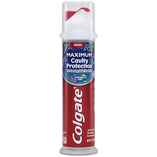 Colgate Kids Toothpaste Pump, Maximum Cavity Protection, 4.4 ounces