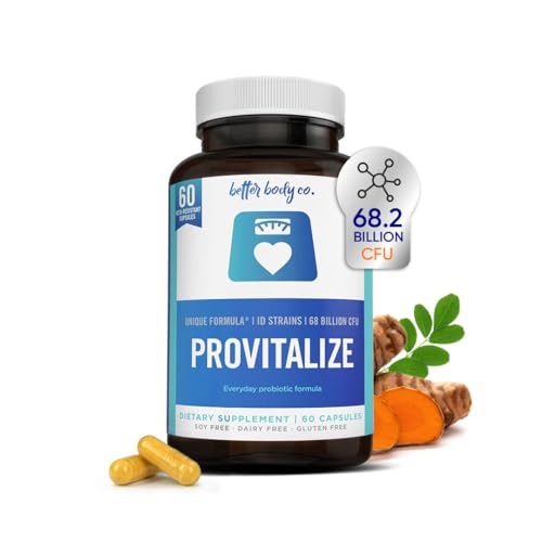 BB Company Provitalize | Probiotics for Women Digestive Health, Menopause, Joint Support | Sexy Midsection Curves, Bloat | Turmeric Curcumin Moringa | Packaging Vary | 60 Ct