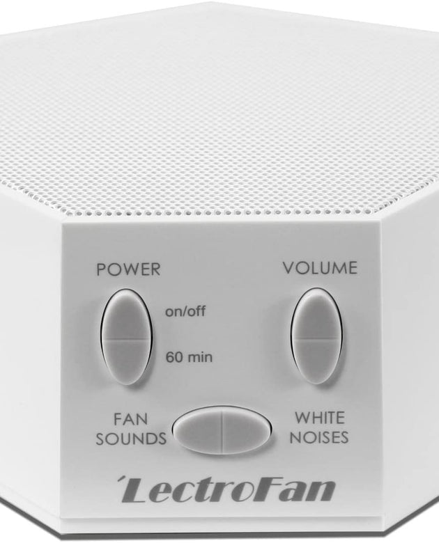 LectroFan High Fidelity White Noise Machine with 20 Unique Non-Looping Fan and White Noise Sounds and Sleep Timer