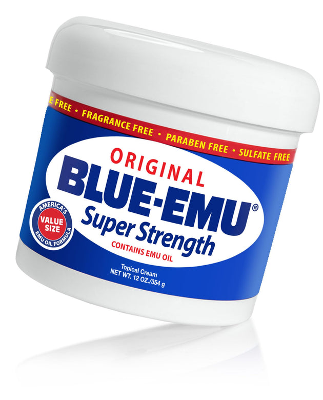 Blue Emu Muscle and Joint Deep Soothing Original Analgesic Cream, 1 Pack 12oz,00234