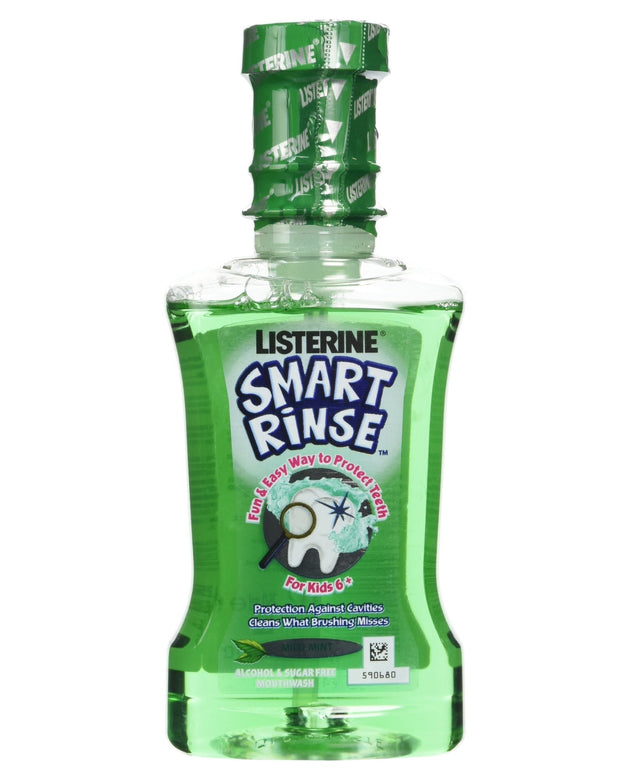 Listerine Smart Rinse Kids Mouthwash Mild Mint