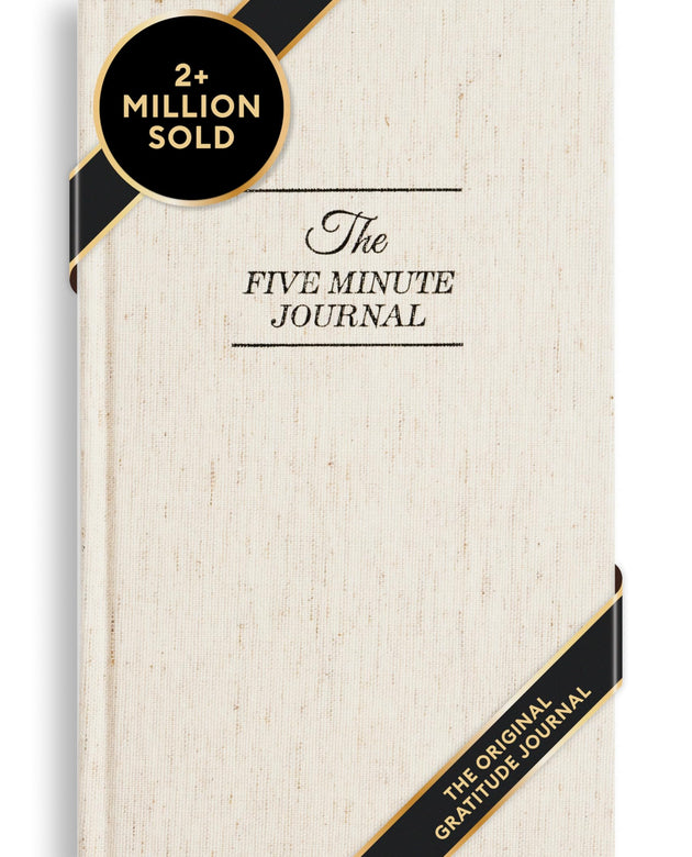 Intelligent Change The Five Minute Journal - Original Daily Gratitude Journal 2024 for Happiness, Mindfulness & Reflection - Daily Affirmations - Undated Life Planner Journal for Women & Men