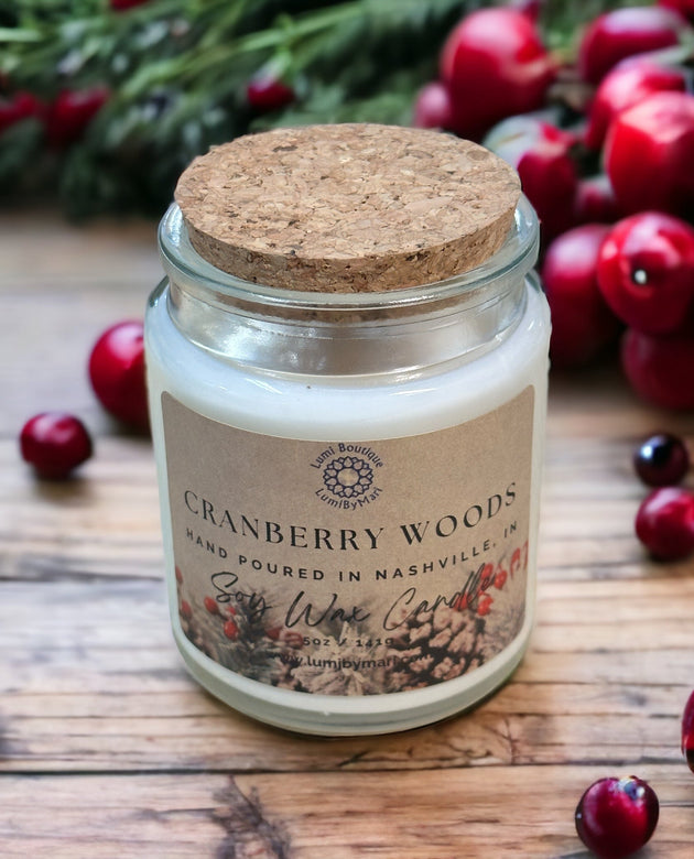 Cranberry Woods Soy Candle