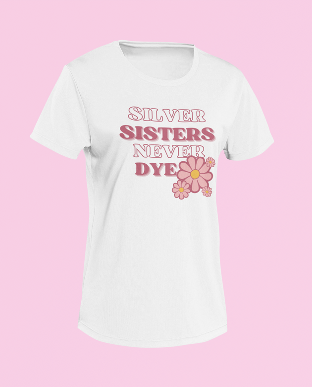 Silver Sisters Never Dye - Women's Relaxed T-Shirt